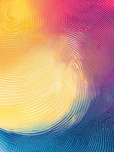 彩色渐变防伪底纹