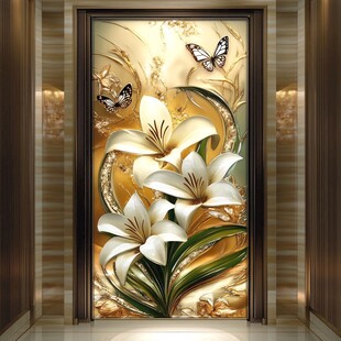 电梯间装饰画壁画