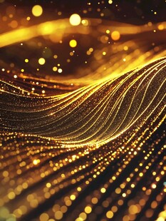 金色无限科技背景