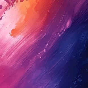 炫酷冷暖色晕染