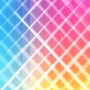 简洁简约动感彩色酷