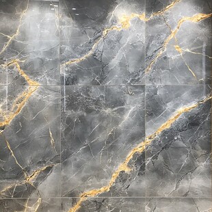 蓝色透光大理石装饰画