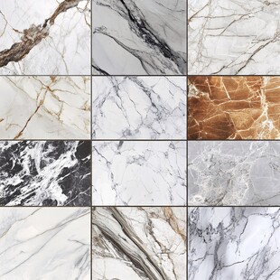 ins风格黄色大理石