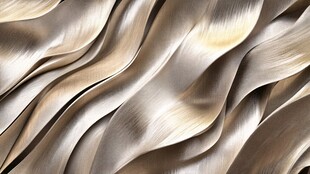 金色抽象流体纹理背景