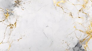 金色水墨大理石