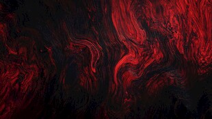 融合流动红蓝油漆背景