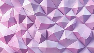 粉色多边形背景