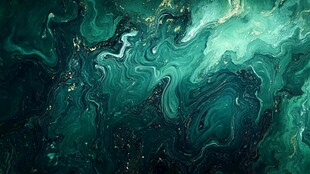 艺术绿色大理石