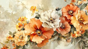 高清花朵墙纸