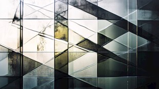 抽象艺术玻璃图