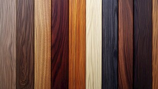 多种颜色木板木材