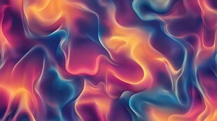 肌理彩色流体背景