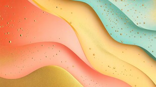 肌理彩色流体背景