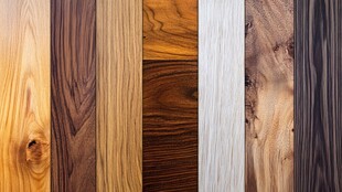 多种颜色木板木材