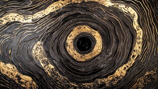 螺旋现代装饰画纹理