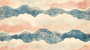 彩云海水纹
