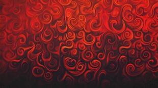 红色漩涡背景
