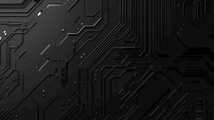 黑色电路板背景