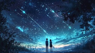 流星雨壁纸