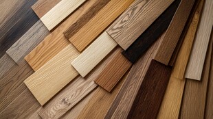 多种颜色木板木材