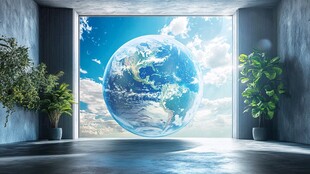 星球室内背景墙