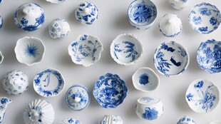 青花瓷展示效果