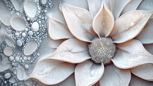 3d立体花壁纸