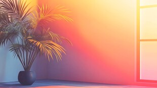 夏天居家场景图