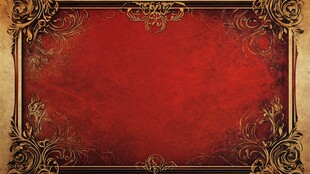 红金色欧式背景