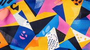 孟菲斯色块拼接