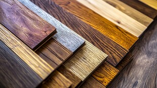 多种颜色木板木材