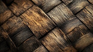 高清藤编纹理特写