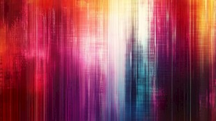 多彩竖线条渐变背景