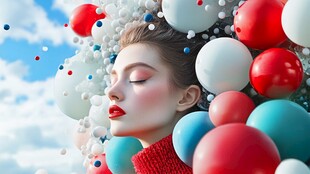 绚丽美体美颜彩妆美妆