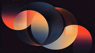 立体渐变发光体设计