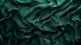 绿色丝绸背景