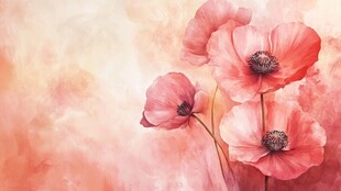 高清花朵墙纸