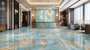 酒店大厅地面拼花