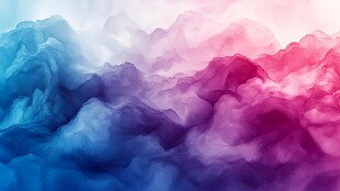 炫彩流动色彩背景