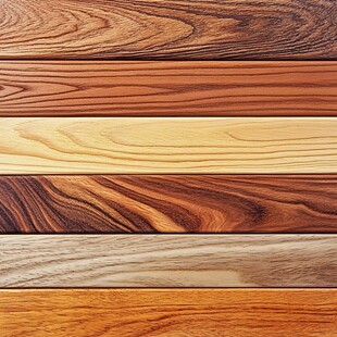 多种颜色木板木材