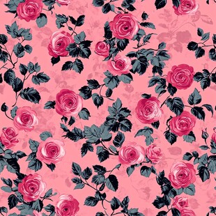 粉红玫瑰底纹