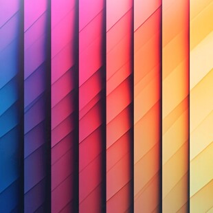 多彩竖线条渐变背景