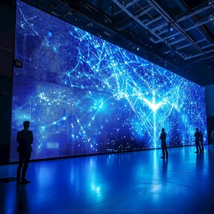 巨型互动数字装置