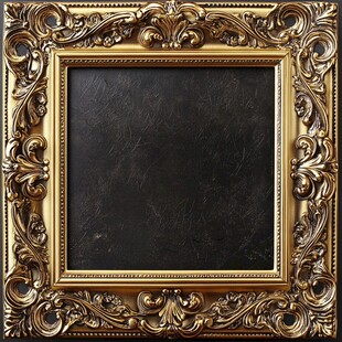 金色欧式相框
