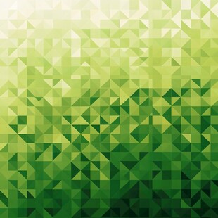 渐变绿色晶格背景