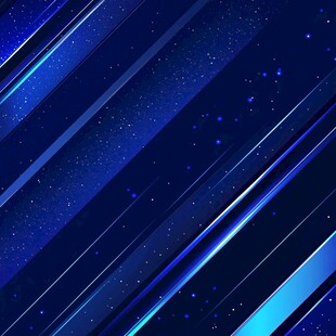 线条喜庆条纹蓝色渐变