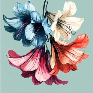 3d立体花装饰画