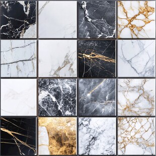 金线银线白色大理石