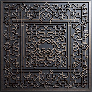 雕刻背景图案