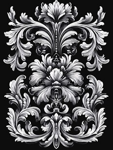 欧洲欧式巴洛克纹饰